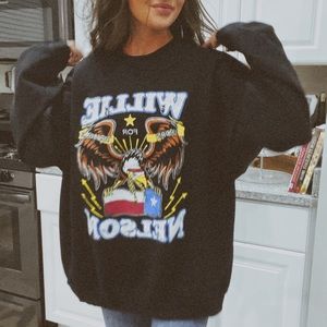 Vintage Willie Nelson Sweater